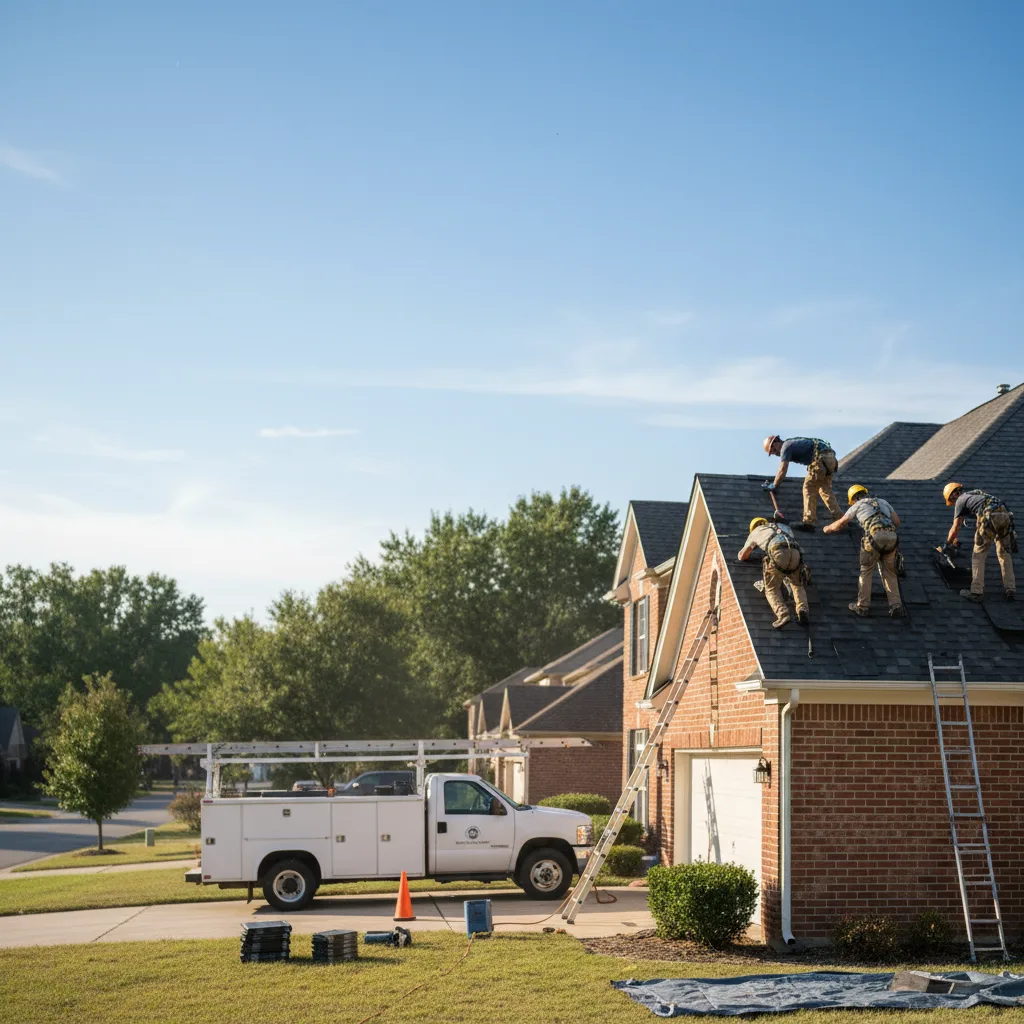 Roof Repair in Woodfin